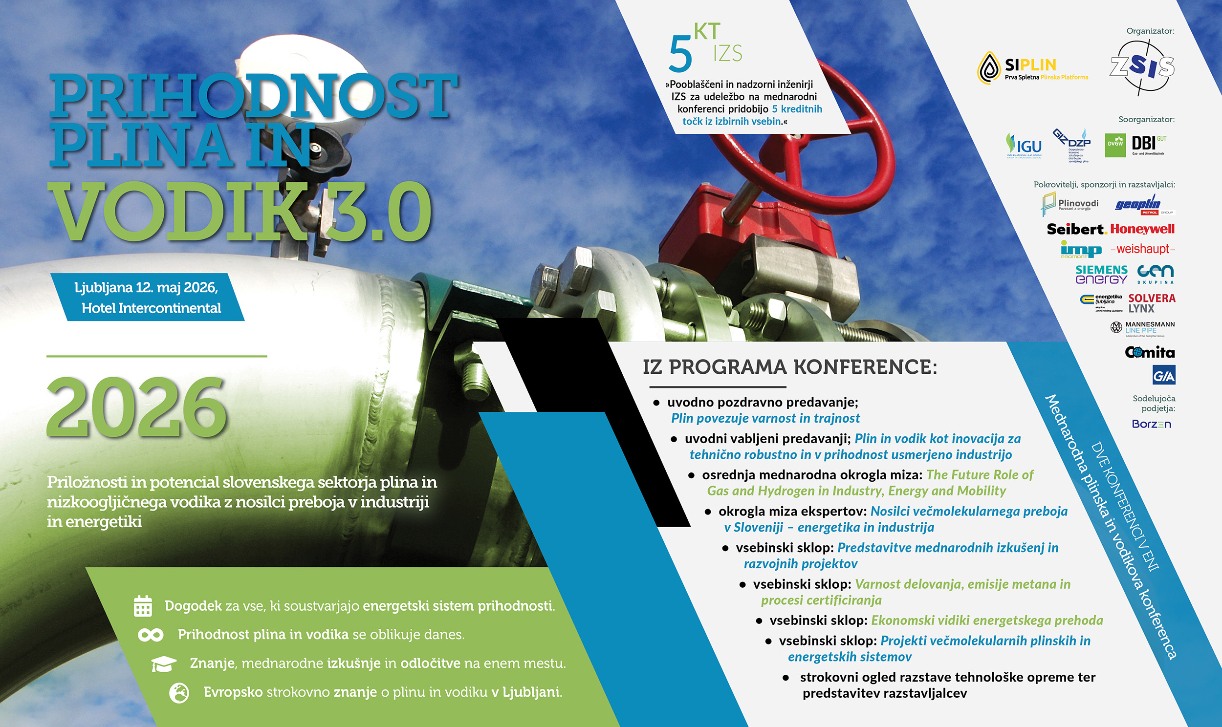 Najava konference: Prihodnost plina in vodik 3.0